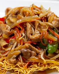 Easy Pork Chow Mein In 2020 Pork Chow Mein Chow Mein Recipe Easy Pork
