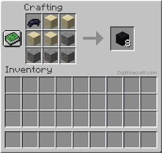 How To Make Black Concrete Powder In Minecraft Search an interactive list of minecraft blocks, items, mobs, entities, potions, ids and data values. make black concrete powder in minecraft