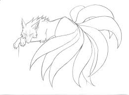 The background of this screen can be a single colour, multiple colours, or some. Nine Tailed Fox Naruto Drawings Nine Tailed Fox Naruto Coloring Pages Novocom Top