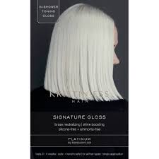 Here you will find the most premium collection of all different hues such as platinum silver or pure white. Kristin Ess Signature Hair Gloss Target