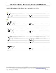 Letter Formation Guide For Left Handed Children