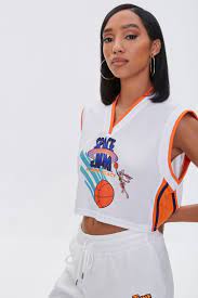 But a forever 21 dress isn't just a forever 21 dress: Cropped Space Jam Basketball Jersey