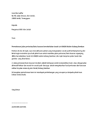 Sincerely, contoh surat resmi permohonan. Pertanian Contoh Surat Permohonan Tanah Rizab