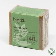 Savon D Alep Najel 40 Huile Baie Laurier 190g