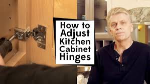 Before picture of the kitchen and 1970's cabinets. How To Adjust Your Cabinet Doors In Less Than 5 Minutes Youtube