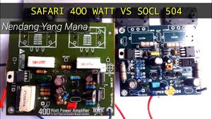 Namun kali ini hanya mengetahui perbedaan antara driver 500 wat biasa dengan so. Driver Power Socl 504 Vs Safari Ocl 400 Watt Test Karakter Suara Nendang Yang Mana Youtube