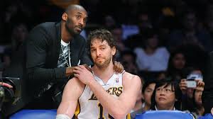 💜💛 #mambamentality #teamnike nike #nikebasketball. Pau Gasol Reflects On His Brother Kobe Bryant Los Angeles Times