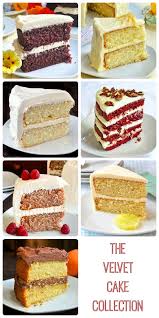The Velvet Cake Collection A Light Textured Red Velvet 9 Inspired Flavors Cake Recipes Velvet Cake Recipes Desserts