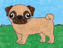 See more ideas about cute dog drawing, drawings, dog drawing. How To Draw A Pug Art Projects For Kids