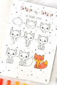 20 Best Bujo Animal Doodles With Step By Step Tutorials Crazy Laura Doodle Art Journals Easy Doodle Art Doodle Art For Beginners