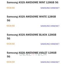 Samsung Galaxy A52s 5G-Preise und ...