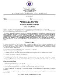 Ano nga ba ang humss strand sa senior high school? Learning Activity Sheet Culminating Activity Carbohydrates Concept