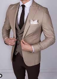 Our range of men's three piece suits are ideal to suit up for a formal occasion. Pin On Brown Suit Outfits