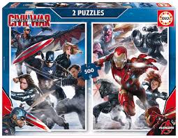 Learn how to do it yourself. Civil War Jigsaw Puzzles 300 Pieces Captain America Avengers Toys Games Jigsaws