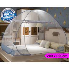 Kelambu umum di pakai seperti tenda yang menutupi tempat tidur. Kelambu Tempat Tidur Besar Ukuran 200 X 200 Cm Untuk Orang Dewasa Shopee Indonesia