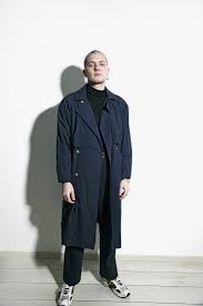 Size xl extra large trench 70s duster rain detective coat long jacket belted xl classic botikken 4.5 out of 5 stars (205) Retro Trench Coat Blue Vintage Clothes Online For Men