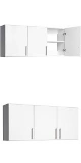 Cabinets And Cupboards 20487 Prepac 54 Wall Cabinet 3 Door Buy It Now Only 135 89 On Ebay Cabinets Wall Cabinet Shelves For Sale Adjustable Shelving