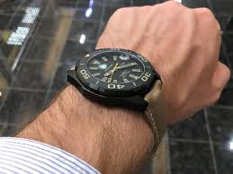 Tag Heuer Aquaracer Calibre 5 Black Titanium Relojes Para Hombre Hombres