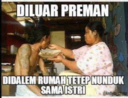 6 Gambar Suami Takut Istri Ini Terlihat Miris Juga Nomor 2 Ngenes Coret Goal Humor Lucu Lucu Gambar