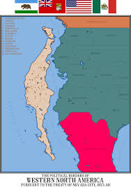 The Island Of California By Mobiyuz On Deviantart Historical Maps Alternate History Geography Map
