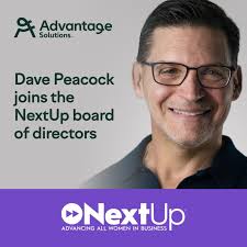 We're thrilled to share that Advantage Solutions CEO Dave Peacock has been  appointed to the board of directors for NextUp, a national leader in  advancing equity for women leaders in the workplace. |