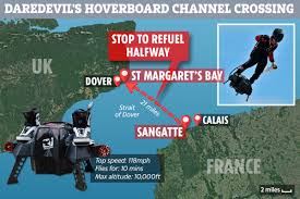 Image result for flyboard french - britain canal