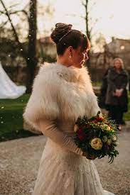 Christmas Wonderland Wedding In Italy Outdoor Winter Wedding Winter Wedding Fur Wedding Dress