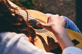 Girl Playing On Guitar Guitarist Photography Guitar Photography Musician Photography