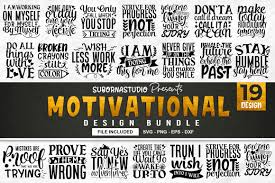Maybe you would like to learn more about one of these? Motivational Svg Bundle Inspirational Quotes Svg Motivational Quotes By Designavo Thehungryjpeg Com