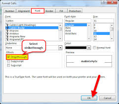 To remove a strikethrough in powerpoint, simply select the text (or object) with the strike out effect and either use the shortcut again, or hit ctrl + space bar on your keyboard to clear all of the text's formatting (reverting it back to the formatting set for your template). Strikethrough In Excel Using Shortcut Key 5 Different Methods