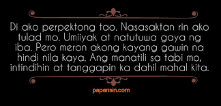 Inspirational quotes about life and struggles. Tagalog Quotes Para Sa Mga Inlove