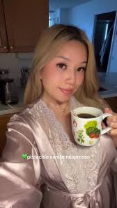 Trying Pistachio vanilla nespresso 💚🍦