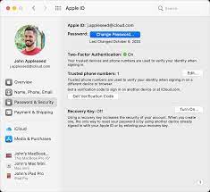 On a mac computer running the latest macos catalina (until macos big sur is officially released), you can easily reset your apple id password if you know the existing one: Change Your Apple Id Password Apple Support