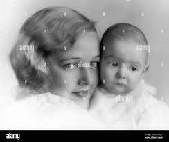 Mrs. Harold Lloyd, the former Mildred Davis, and Harold Jr. in 1931. (AP  Photo Stock Photo