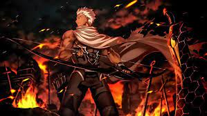 Archer Fate Stay Night Unlimited Blade Works Fate Stay Night Anime Fate Stay Night Rin Fate Stay Night