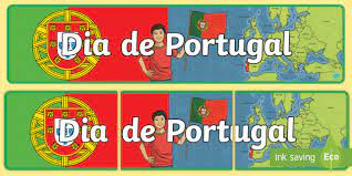 Dia de portugal, de camões e das comunidades portuguesas), is the national day of portugal celebrated annually on 10 june. Dia De Portugal Bandeira De Exibicao Teacher Made