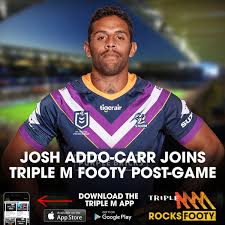 Two epic and important tries by michael jennings and josh morris in two series' openers mixed with. Post Match Interview Josh Addo Carr On Where Nsw Went Wrong In Origin 1 Triple M Rocks Footy Nrl Omny Fm