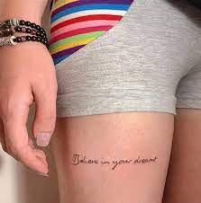 Such tattoos enable a user to express their thoughts and ideas by making a. 20 Attractive Thigh Tattoos For Women In 2021 Styles At Life
