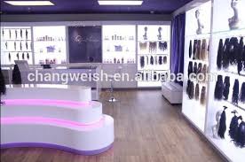 Hair Display Stand Wig Display Showcase Photo Detailed About Hair Display Stand Wig Display Showcase Picture Hair Stores Hair Salon Decor Hair Extension Salon