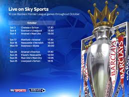 Jordan henderson is done for the season. Live Tv Games Confirmed Arsenal V Man Utd Chelsea V Liverpool Among Those Chosen Football Talk Premier League News