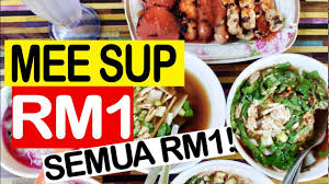 Kata kak kama, ramai yang tak percaya bila diberitahu yang kuah sup nya dimasukkan belacan. Kedai Mee Sup Rm1 Sahaja Betul Ker Semua Rm1 Ni Youtube