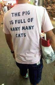 If you speak a little japanese, some of the strange english starts to make a lot more sense.… English T Shirts In Asia 140 Pics Bored Panda