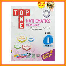 Nombor positif dan nombor negatif b. Buku Latihan Top One Pt3 Kssm Matematik Tingkatan 1 Dwibahasa Shopee Malaysia