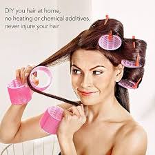 Bigodini per capelli auto-aderenti, per arricciare i ricci, ondulati,  strumento per lo styling, 10 pezzi, 40 mm : Amazon.it: Bellezza