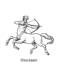 They will provide hours of coloring fun for kids. Bluebonkers Mythical Creature And Beasts Coloring Sheets Centaur 3 Free Printable Medieval Animals Colo Mythical Creatures Centaur Tattoo Mythical Animal