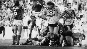 It's from newcastle's epic premiership triumph in 1997 after andrew johns sent darren albert racing over for a try to snatch victory with just six seconds remaining on the clock. North Queensland Cowboys Nrl Grand Final Win Was Great But Not The Greatest