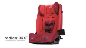 Diono 2020 Radian 3rxt Forward Facing Installation Youtube
