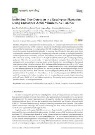 Synopsis cultivation return on campus. Pdf Individual Tree Detection In A Eucalyptus Plantation Using Unmanned Aerial Vehicle Uav Lidar
