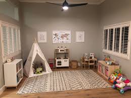This dining room table looks like its actually supposed to be a coffee table next to her. Converted Formal Dining Space Into Children S Play Area Sacramento Ca Amateurroomporn