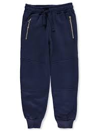 The Original J A C H S Co Boys Zipped Seams Fleece Joggers